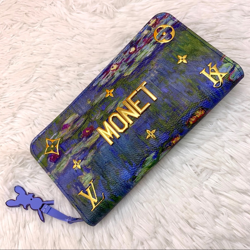 ❌SOLD❌Louis Vuitton Masters Monet Zippy Wallet bag - Picture 2 of 15